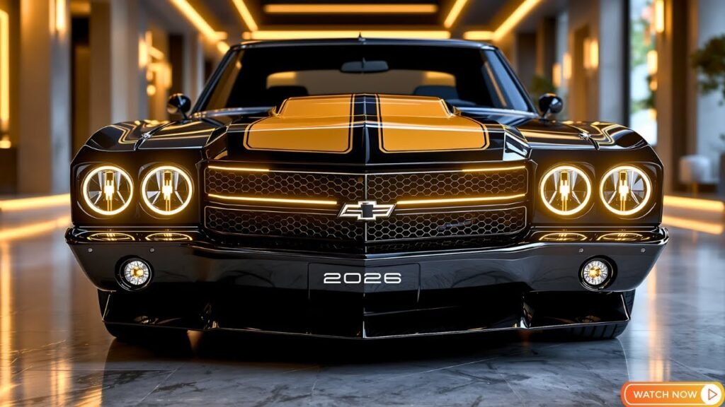 2026 Chevrolet Chevelle SS: The Legendary Muscle Car Returns with Modern Power and Performance