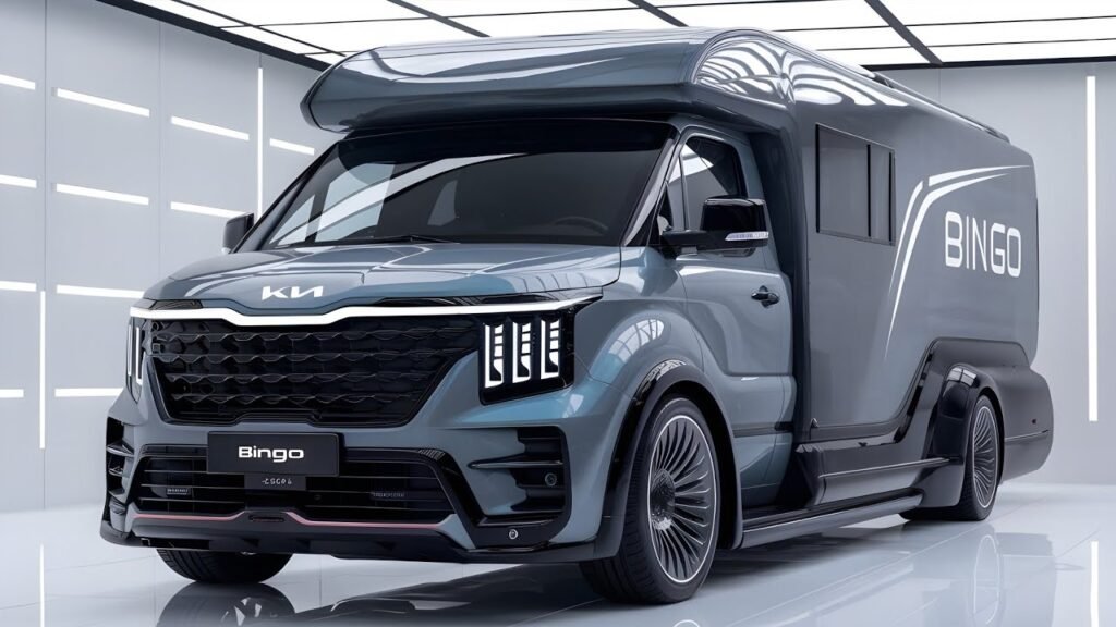 2026 Kia Camper Van Revealed New look like a home, features is Ultimate in low cost