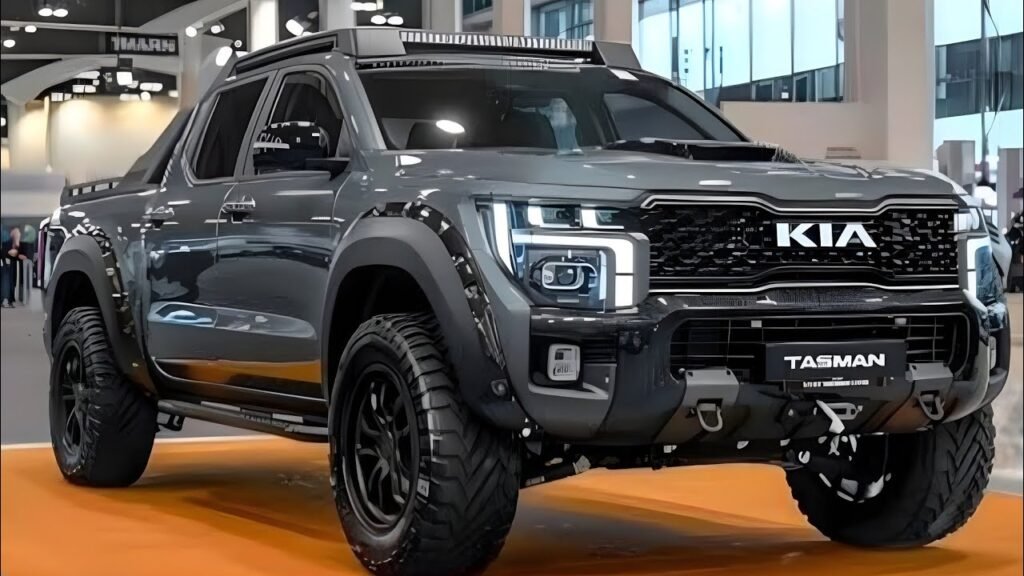 2026 Kia Tasman Pickup Debuts: Strong Power, Smart Features, and Tough Capability