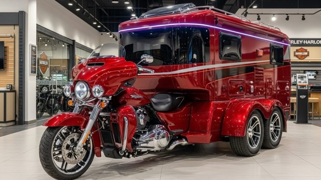 2026 Harley-Davidson Camper Trike Finally Revealed : Frist Look Bold Design, High-Tech Features, Smart Technology, Powerful Engine, Big Mileage & Price