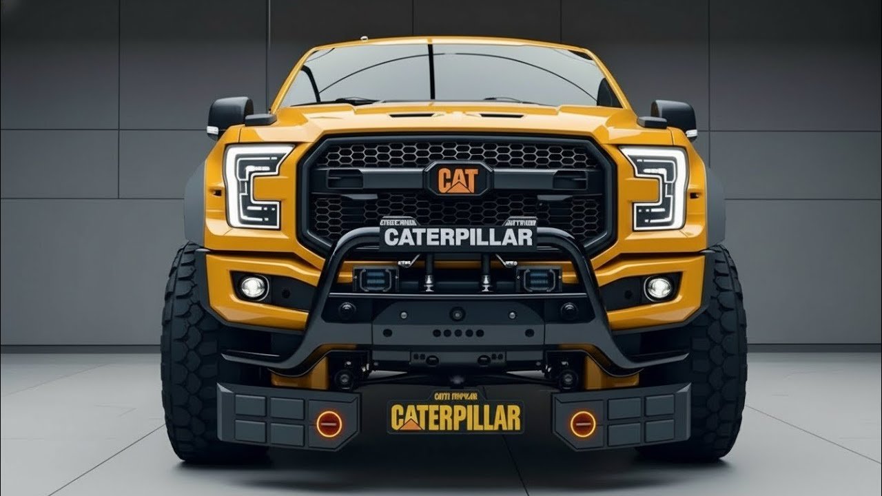 Caterpillar 2026 Pickup Truck Launched Massive Power Rugged Design and Smart Technology