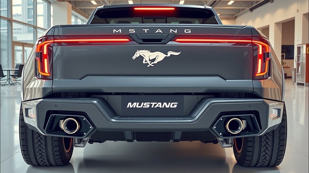 2026 Ford Mustang Pickup Unveiled With Bold Styling and Muscle Performance