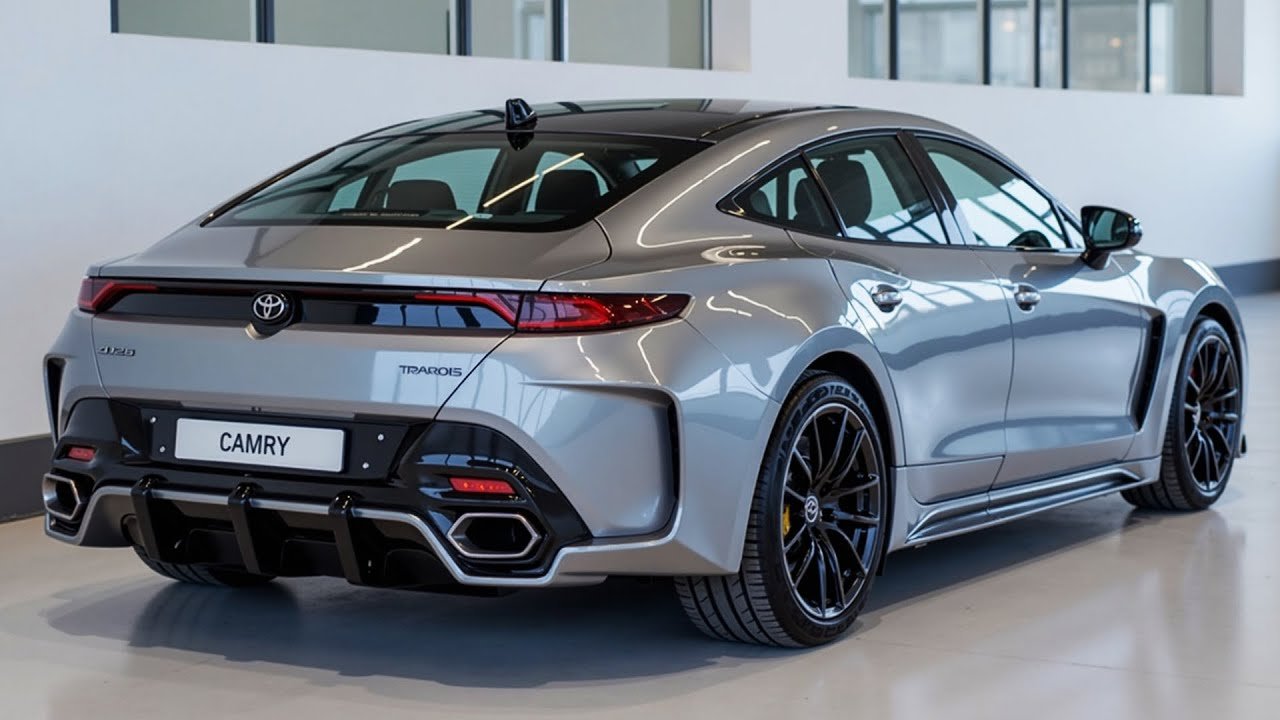 New Toyota Camry 2026 Launch: Luxury Hybrid Sedan With Stunning Design, High MPG & Smart Tech
